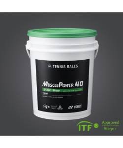 Yonex Muscle Power 40 Tennis Ball (pack of Bucket )